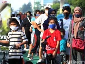 PSBB Masih Berlangsung, GBK Telah Ramai dengan Warga