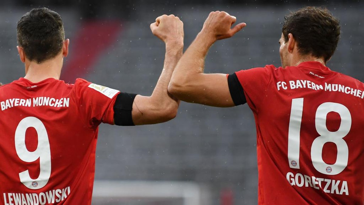 Leon Goretzka yang kini kekar disamakan bagai Hulk. (Foto: Andreas Gebert/Pool via Getty Images)