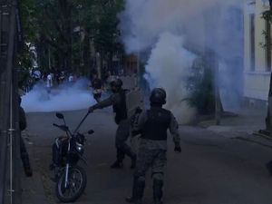 Protes Kematian George Floyd Berujung Ricuh di Brazil