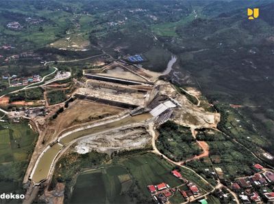Melihat Penjaga Pertanian di Wonogiri dari Udara