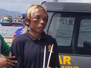 Viral Video Pelaku Pencurian Perahu Nelayan Dihajar Massa