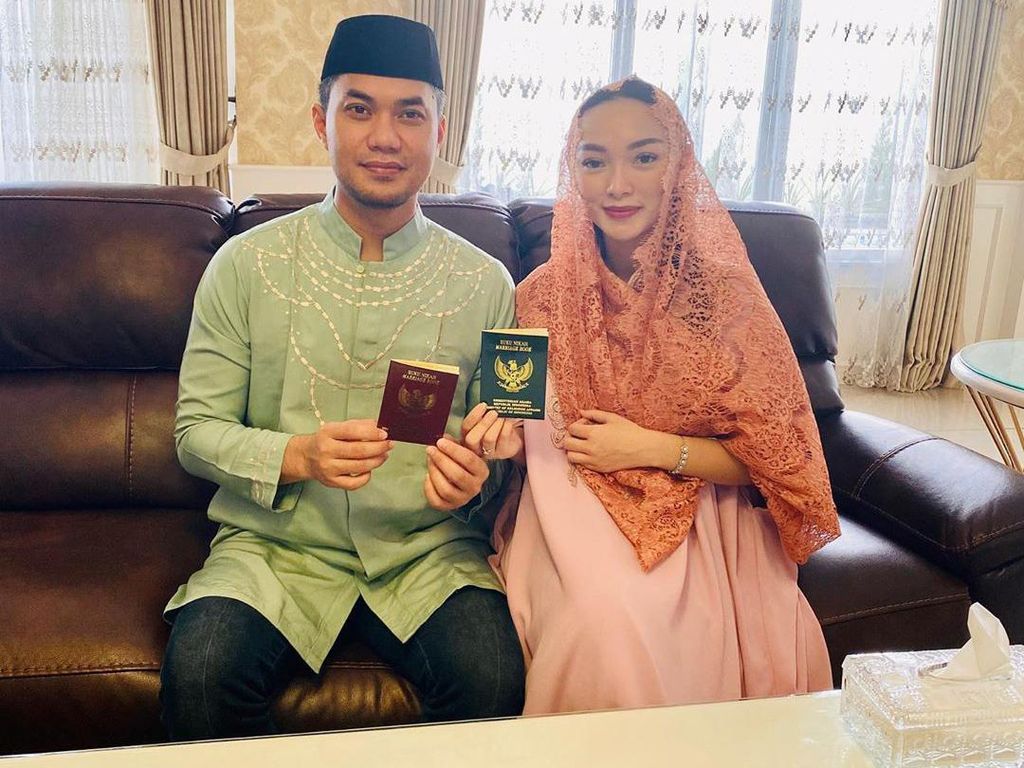 Zaskia Gotik dan Sirajuddin Resmi Nikah Secara Negara