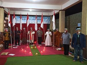 Hari Lahir Pancasila, Tokoh Lintas Agama Banyuwangi Gelar Doa untuk Bangsa