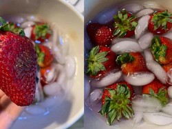 Apa Benar Air Dingin Bisa Kembalikan Kesegaran Stroberi? Yuk, Buktikan!