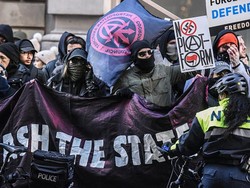 Imbas Demo Rusuh, Trump Sebut Kelompok Anarkis Antifa Organisasi Teroris