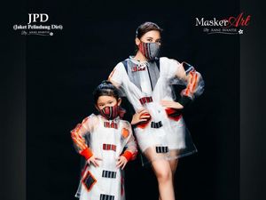 Gemas, Aksi Bilqis Jadi Model JPD Anne Avantie Bareng Ayu Ting Ting