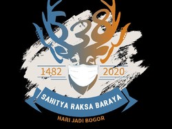 Pandemi Corona, Logo Hari Jadi Kota Bogor Berbentuk Rusa Bermasker