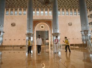 Jokowi Tinjau Persiapan New Normal di Masjid Istiqlal