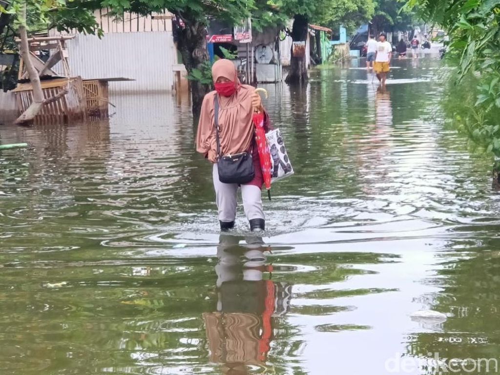 Banjir Rob di Pekalongan Mulai Surut, Sebagian Pengungsi Pulang Banjir Rob di Pekalongan Mulai Surut, Sebagian Pengungsi Pulang