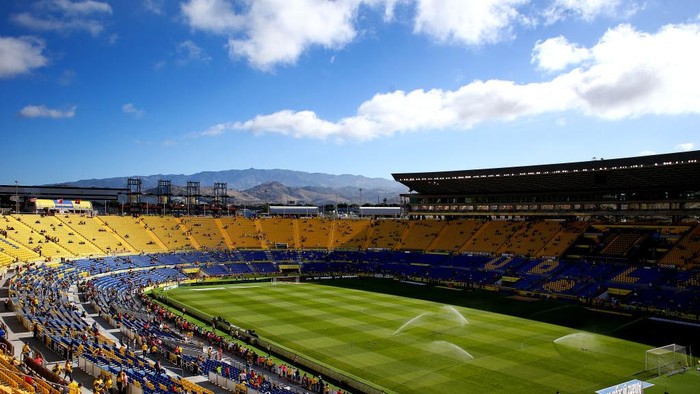 LAS PALMAS, SPAIN - MAY 14: A general view of Estadio de Gran Canaria during the La Liga match between UD Las Palmas and Barcelona at Estadio de Gran Canaria on May 14, 2017 in Las Palmas, Spain. (Photo by Charlie Crowhurst/Getty Images)