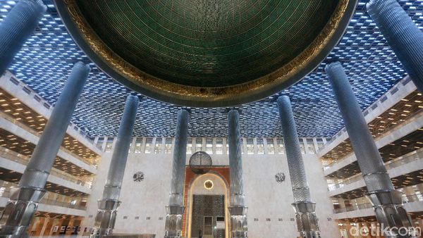 Melihat Progres Terkini Renovasi Masjid Istiqlal