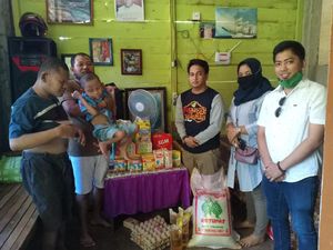 Wagub Sulsel Beri Bantuan ke Warga Alami Malnutrisi-Disabilitas di Palopo