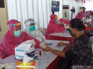 Reaktif Saat Rapid Test, 95 dari 468 Warga Surabaya Langsung Tes Swab