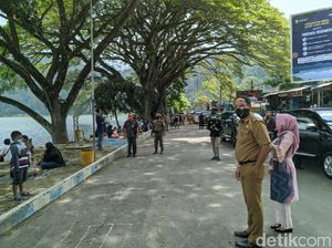 Wisata Ngebel Dibuka di Hari Pertama New Normal, Pengunjung Membludak Wisata Ngebel Dibuka di Hari Pertama New Normal, Pengunjung Membludak