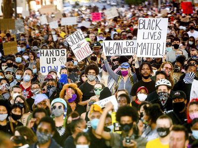 Aksi Protes Kematian George Floyd di Berbagai Negara