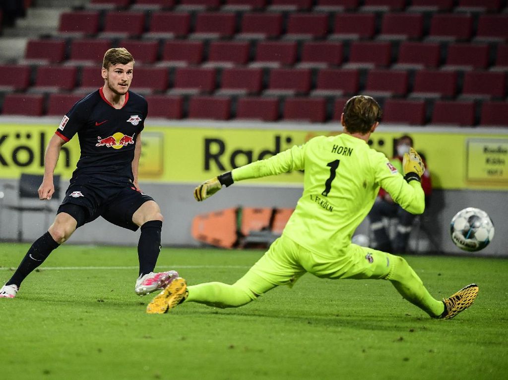 Werner Cetak Gol, Leipzig Tundukkan Cologne 4-2 Werner Cetak Gol, Leipzig Tundukkan Cologne 4-2