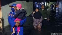 Banjir Rob di Kota Pekalongan, Warga Dievakuasi