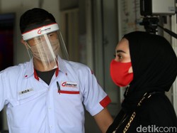 Penumpang Kereta Wajib Pakai Pelindung Wajah saat New Normal