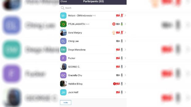 Siaran langsung sidang putusan blokir internet Papua dibajak.