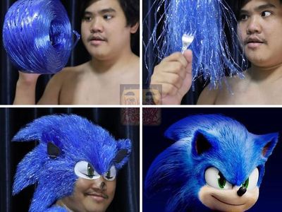 Deretan Foto Aksi Pria Cosplay Pakai Barang Seadanya, Bikin Ngakak
