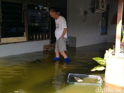 Banjir Rob Genangi Permukiman di Kota Pekalongan Hari Ini