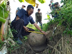 Petani di Mojokerto Temukan Stupa Candi Budha Warisan Penguasa Era Majapahit