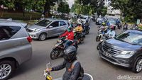 Bundaran Pondok Indah Terpantau Ramai Lancar