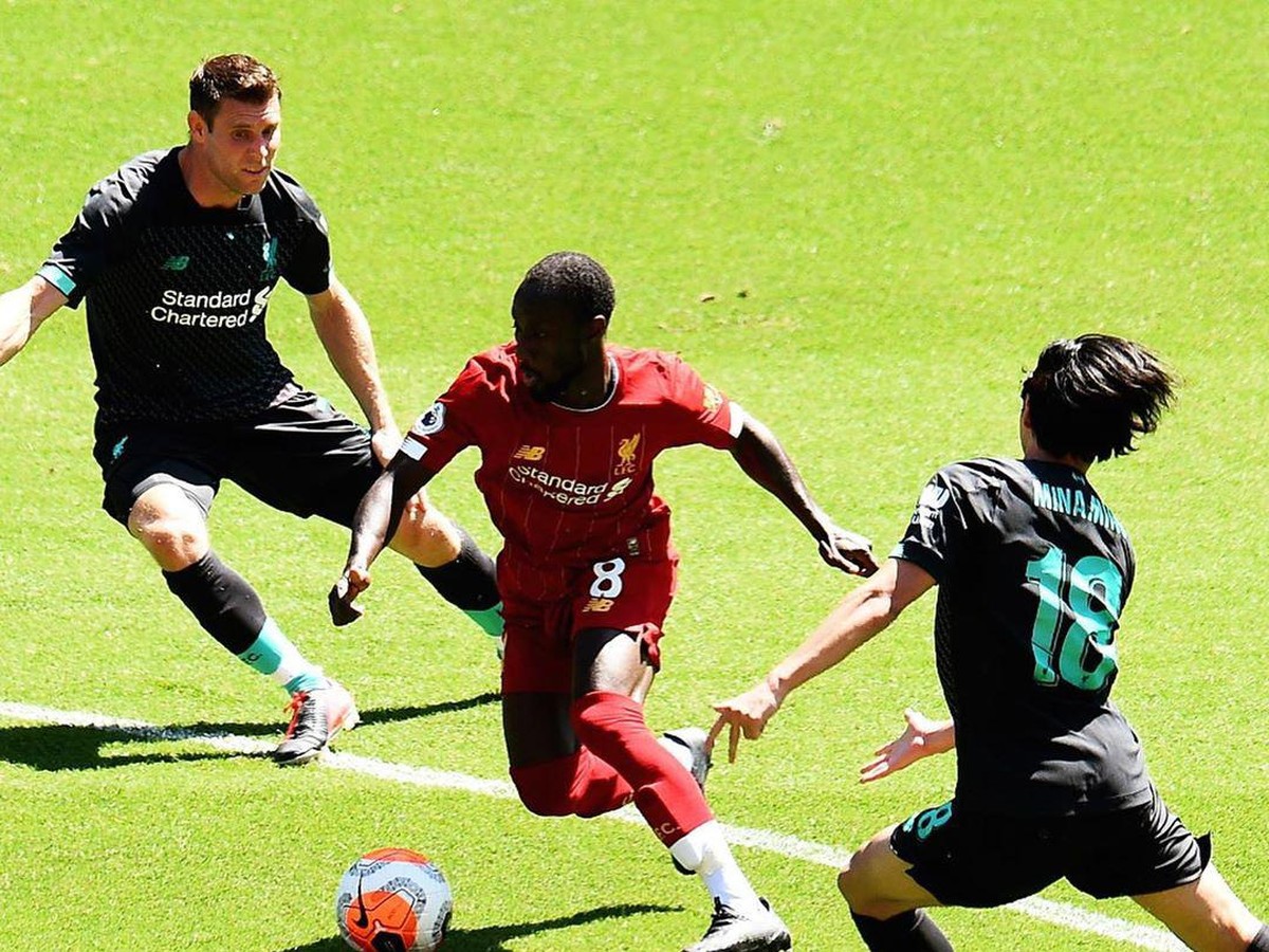 Liverpool latih tanding jelang new normal Premier League (Instagram @liverpoolfc)