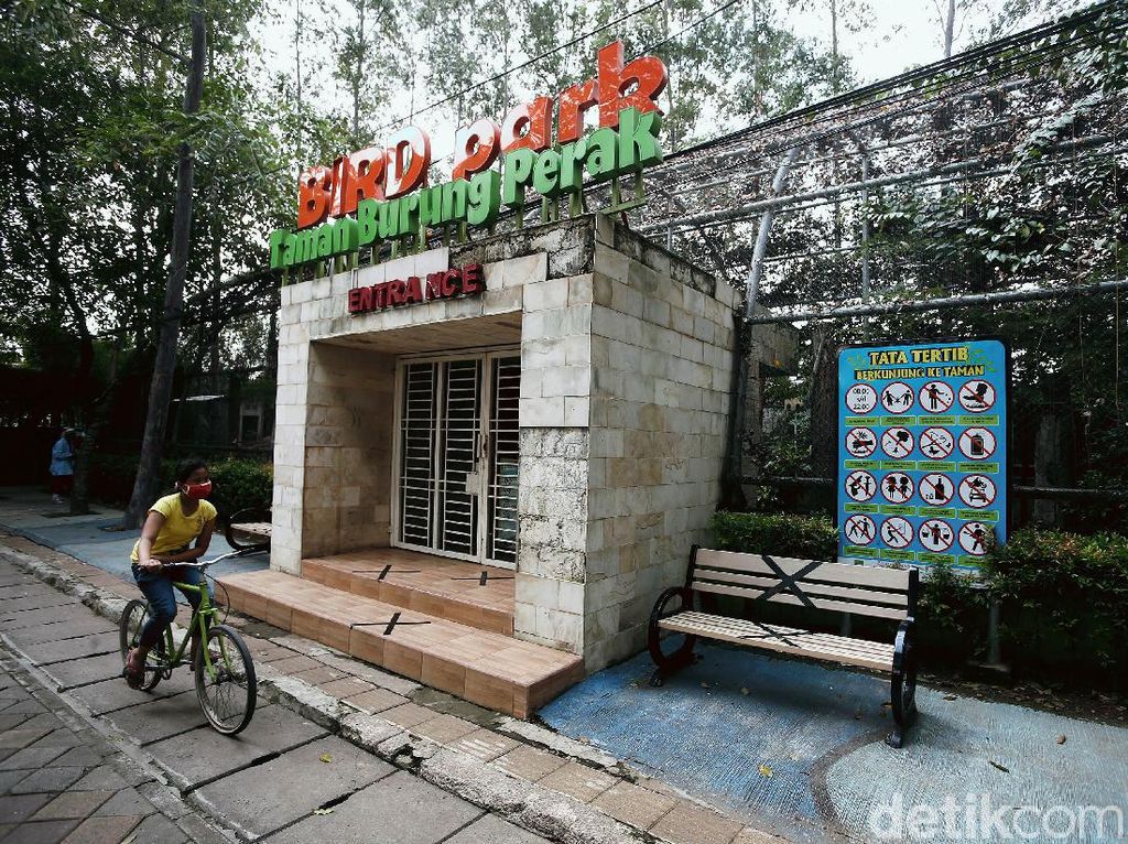 Pandemi Corona, Taman Burung Perak Tangerang Ditutup Sementara Pandemi Corona, Taman Burung Perak Tangerang Ditutup Sementara