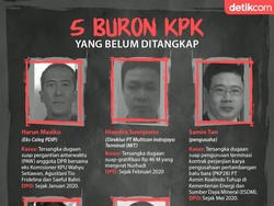 5 Buron KPK yang Belum Ditangkap