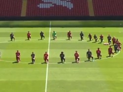 Liverpool Berlutut Dukung Aksi Protes Kematian George Floyd