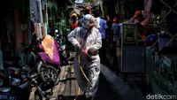 Jelang New Normal, Operasi Disinfeksi Corona Sasar Pemukiman Padat