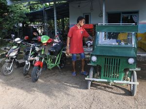 Mobil dan Sepeda Listrik Ini Rakitan Jember Lho