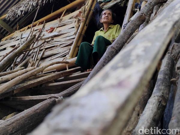 Kisah Nenek Hadi, Hidup Sebatang Kara di Gubuk Reyot