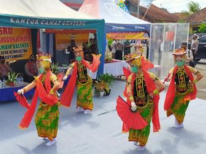 Penari Gandrung Pakai Face Shield, Pemkab Sebut Masih Disempurnakan