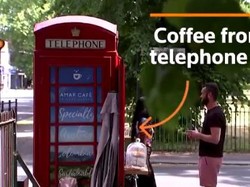 Coffee Shop Terkecil di Inggris Ini Ada dalam Kotak Telepon Umum