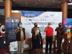 Dompet Amal Transmedia-CT ARSA Salurkan Donasi Penanganan COVID-19 Tahap ke-6