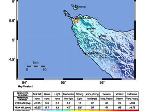 Gempa M 4,8 Guncang Aceh, Sejumlah Bangunan Rusak