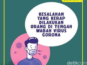 Kesalahan Sehari-hari yang Bikin Rentan Tertular Corona