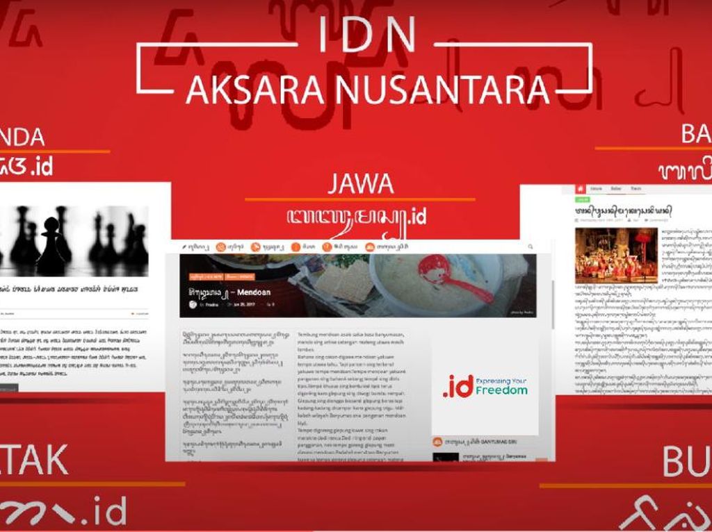 Mantul! Pandi Siapkan Domain Internet Aksara Sunda Hingga Batak Mantul! Pandi Siapkan Domain Internet Aksara Sunda Hingga Batak