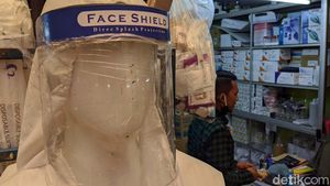 Sejak PSBB Permintaan Face Shield Melonjak