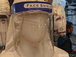 Pakai Face Shield Tanpa Masker Tak Berikan Perlindungan Maksimal