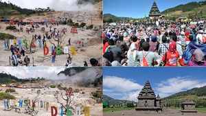 Foto Before-After Dataran Tinggi Dieng yang Ditutup Imbas Corona