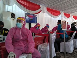 466 Pedagang Pasar Sepanjang dan Warga Sidoarjo Jalani Rapid Test, 54 Reaktif