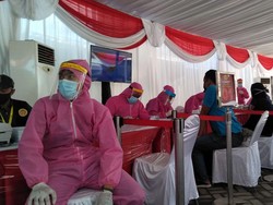 466 Pedagang Pasar Sepanjang dan Warga Sidoarjo Jalani Rapid Test, 54 Reaktif