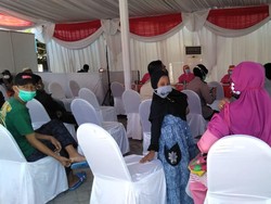 Tes Swab Massal Gratis Juga Sambangi Pasar Sepanjang Sidoarjo