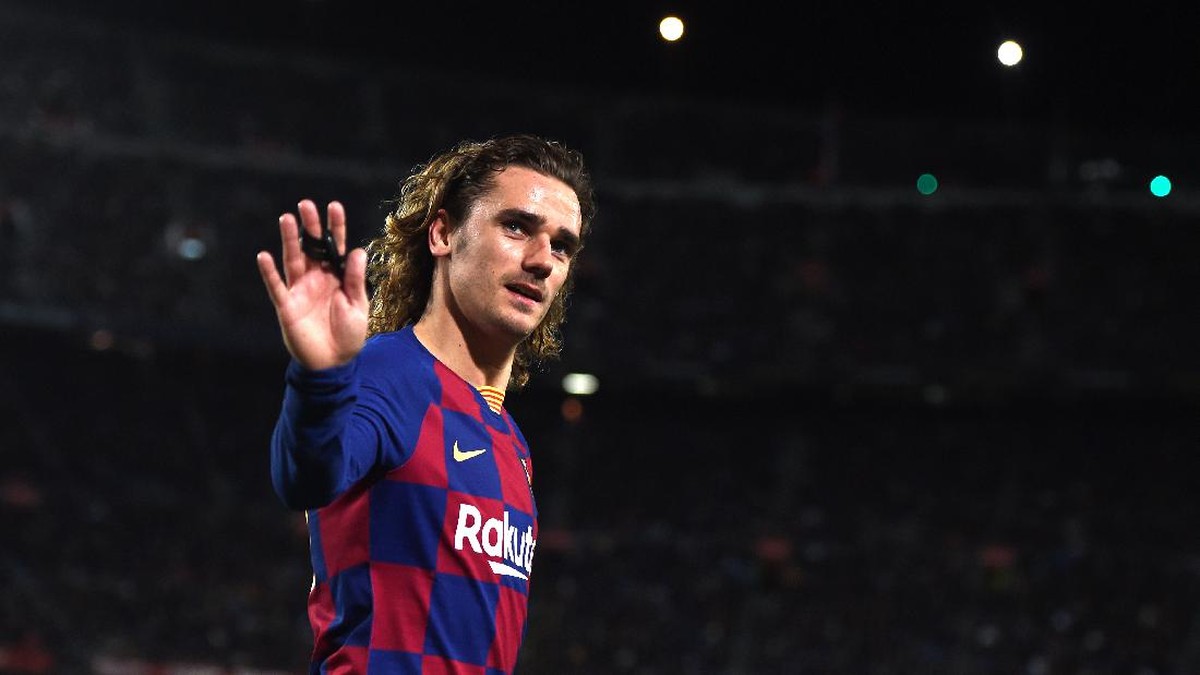 Masa depan Antoine Griezmann di Barcelona dikabarkan aman. (Foto: Getty Images/Alex Caparros)