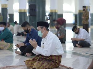 Gubri Salat Jumat di Masjid Annur Pekanbaru, Dihadiri 700 Jemaah