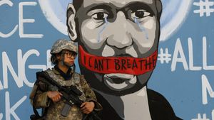 Mural George Floyd Hiasi Berbagai Negara di Dunia