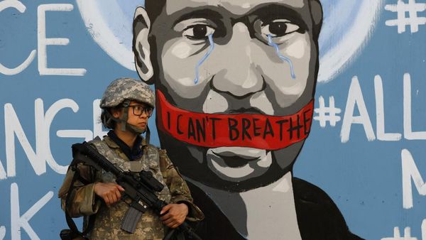 Mural George Floyd Hiasi Berbagai Negara di Dunia